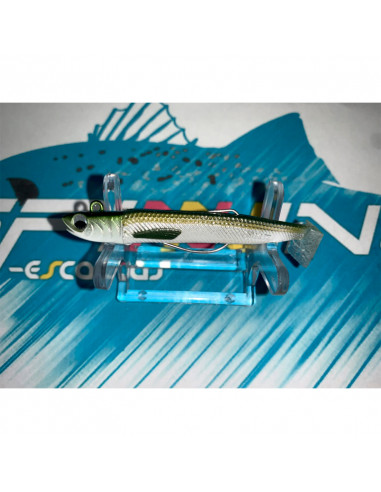 YKR KISU SHAD 50 MM 5 GRS GREEN NATURAL