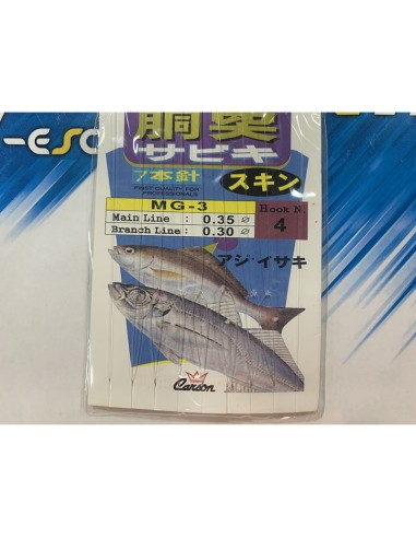 ANZUELO SABIKI CARSON TALLA 4