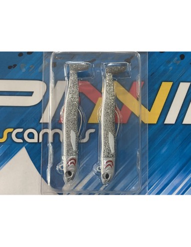 YKR KISU SHAD 50 MM 5 GRS WHITE SNOW