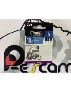 ANZUELO DAIWA D´HOOK CHINU N6