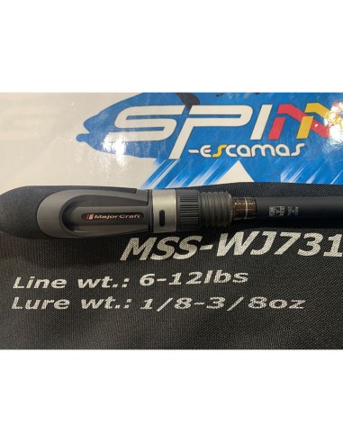 CAÑA MAJOR CRAFT MS-1 7.3" 1/8-3/8 OZ...