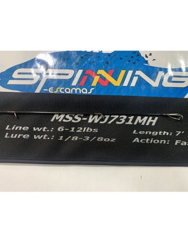 CAÑA MAJOR CRAFT MS-1 7.3" 1/8-3/8 OZ...