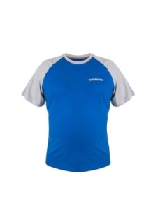 CAMISETA SHIMANO AZUL GRIS...