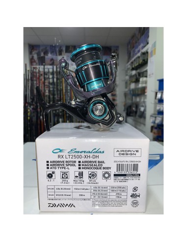 CARRETE DAIWA EMERALDAS RX 23 LT 2500...