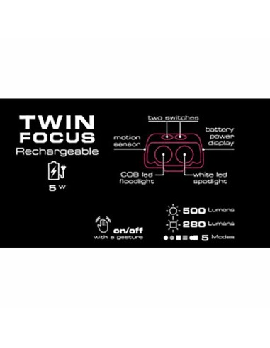 FRONTAL CINNETIC TWIN RECARGABLE 350080