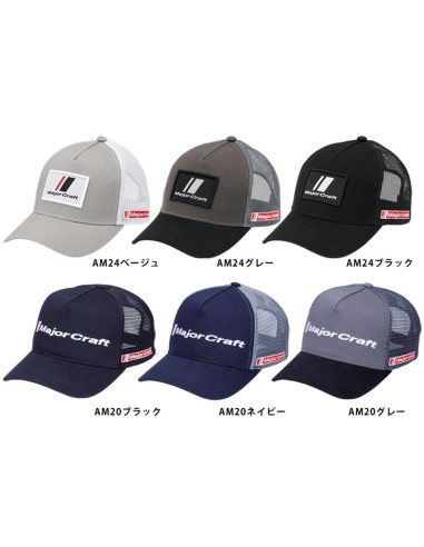 GORRA MAJOR CRAFT GRIS NEGRA CP-AM24-GY
