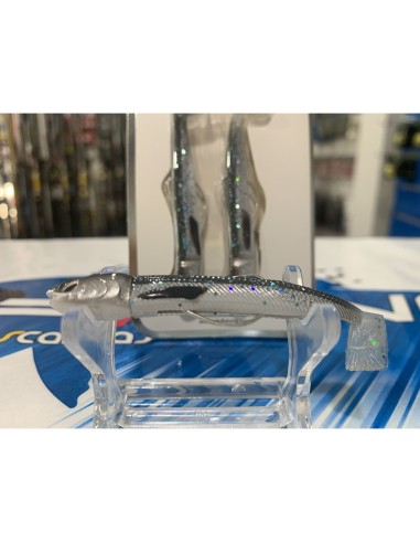 YKR KISU SHAD 50 MM 5 GR GREY ELECTRIC