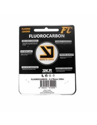 FLUOROCARBONO YKR 0.178 MM 100M 3.3 KG