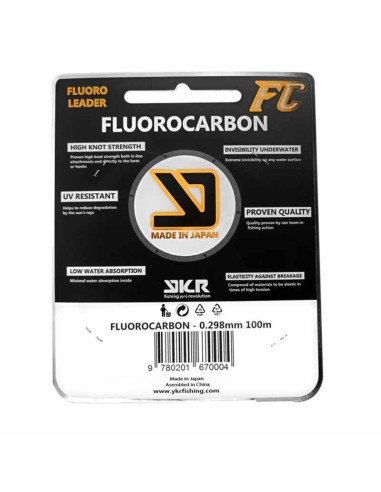 FLUOROCARBONO YKR 0.298 MM 100M 7.8 KG