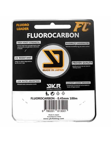 FLUOROCARBONO YKR 0.450 MM 100M 14.2 KG
