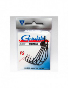 ANZUELO GAMAKATSU WORM 34 N 4/0