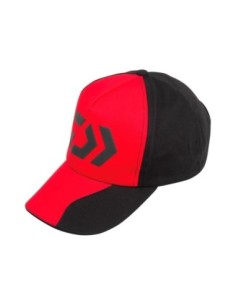 GORRA DAIWA TELA NEGRA/ROJA CAP14AF