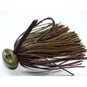JIG BASS PATROL GRN PUMPK/BRN BPJ1208 1/2 OZ 4/0