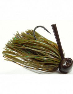 JIG BASS PATROL WATERMELON PUMPKIN CRAW BPJ1233 1/2 OZ 4/0