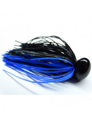 JIG BASS PATROL BLACK & BLUE BPJ1237 1/2 OZ 4/0