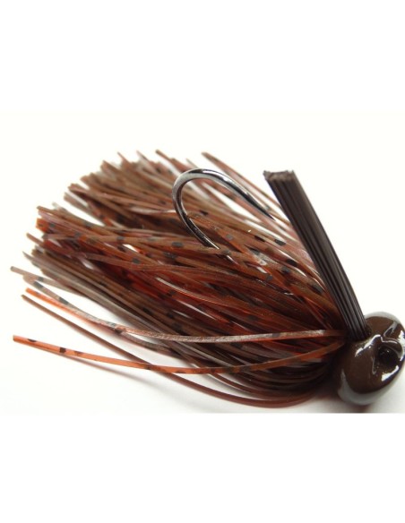 JIG BASS PATROL BROWN RED CRAW BPJ3832 3/8 OZ 3/0