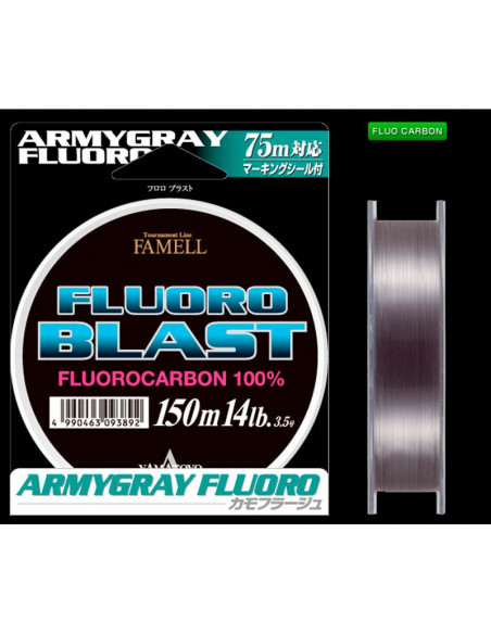 FLUORO YAMATOYO FAMELL BLAST 14 LB 150 M