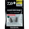 BASSERS DAIWA WORM SINKER TG 10 GR 3/8 OZ 16525010