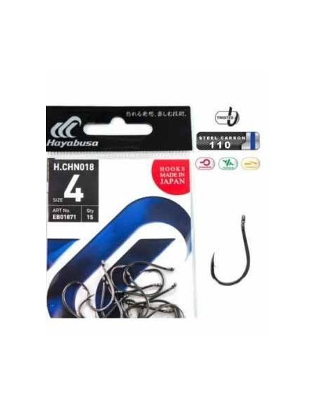ANZUELO HAYABUSA 4 OJAL HCHN018 EB18171