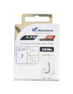 ANZUELO HAYABUSA CHINU 4 MONTADO 0.31 MM