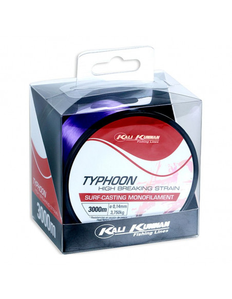 MONOFIL KKUNNAN TYPHOON 0.16 MM 3000 M