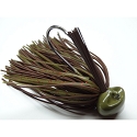 JIG BASS PATROL GRN PUMPK/BRN BPJ3408 3/4 OZ 5/0