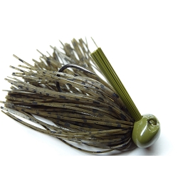 JIG BASS PATROL GREEN PUMPKIN BPJ3838 3/8 OZ 3/0 2