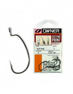ANZUELO OWNER 5137 RIGN HOOK 2 EYE
