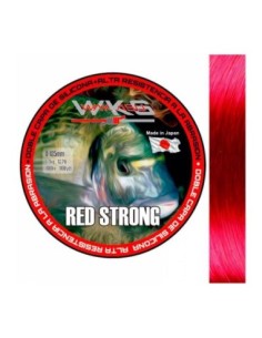 MONOFIL WAKASU 0.185 MM 1000 M ROJO