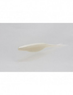 VINILO ZOOM SUPER FLUKE JR WHITE PEARL 4"