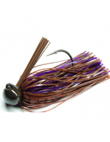 JIG BASS PATROL BRAWN CRAW PURPLE BPJ3839 3/8 OZ 3/0