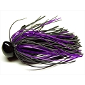 JIG BASS PATROL BLACK PURPLE JELLY BPJ3809 3/8 OZ 3/0