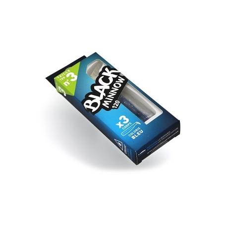 BLACK MINNOW 120 Nº 3 BLEU 3 CUERPOS BM004