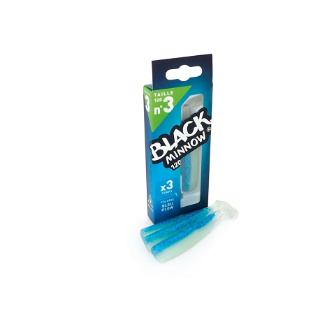 BLACK MINNOW 120 Nº 3 BLEU GLOW 3 CUERPOS BM957