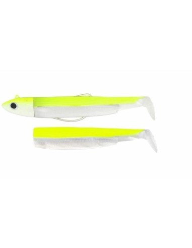 BLACK MINNOW 120 Nº 3 COMBO OFF SHORE JAUNE FLUO BM193