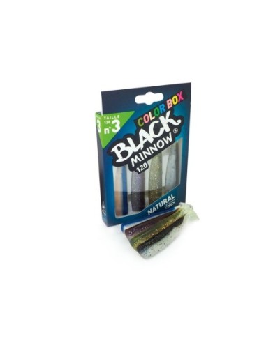 BLACK MINNOW 120 COLOR BOX BM954