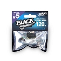BLACK MINNOW 160 Nº 5 EXTRA DEEP JIGHEAD 120 GR KAKI BM624