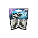 BLACK MINNOW 160 Nº 5 OFFSET JIGHEAD 60 GR KAKI BM015