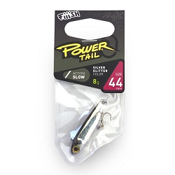 POWERTAIL 44 SLOW 8 G SILVER GLITTER 2
