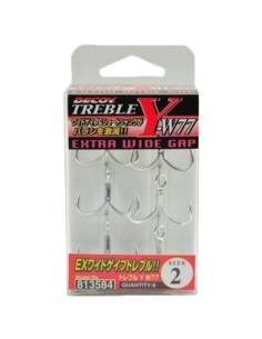 ANZUELO DECOY TREBLE HOOK Y-W77 TALLA 6
