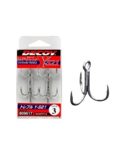 ANZUELO DECOY TREBLE HOOK Y-S21 TALLA 8