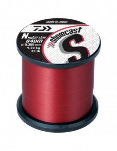 MONOFIL DAIWA SHORECAST RED 0.355 MM 840 M