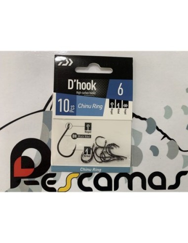 ANZUELO DAIWA CHINU RING N6