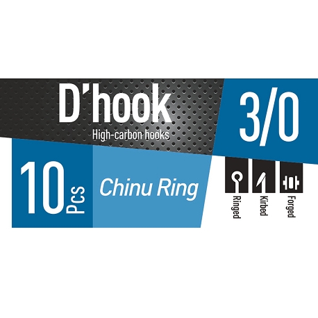 ANZUELO DAIWA CHINU RING N6