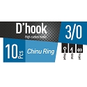 ANZUELO DAIWA CHINU RING N6