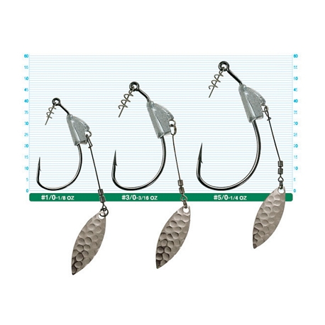 ANZUELO OWNER 5164 FLASHY SWIMMER 5/0 EYE