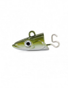 BLACK EEL 110 2 SHORE JIG HEAD 8 GR KAKI