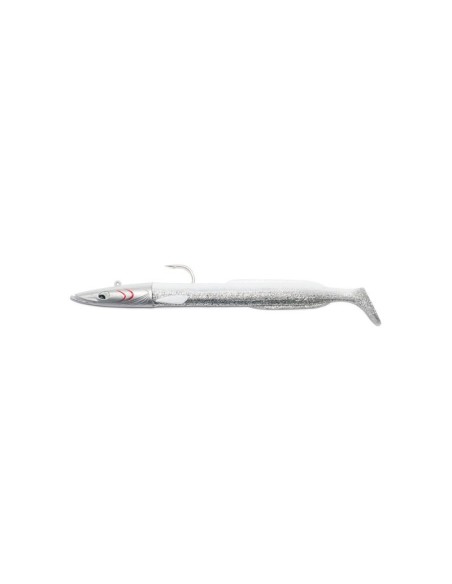 SEÑUELO YKR SOFTBAITS HAPPY EEL 100 MM 15 GR WHITE SNOW