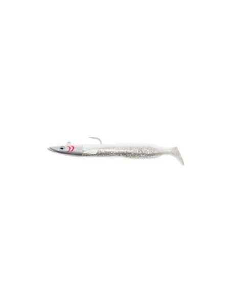 SEÑUELO YKR SOFTBAITS HAPPY EEL 80 MM 5 GR WHITE SNOW