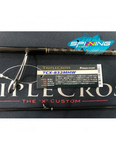 CAÑA MAJOR CRAFT TRIPLE CROSS TCX 832...